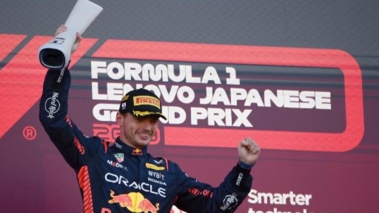Max Verstappen menang di Grand Prix Jepang