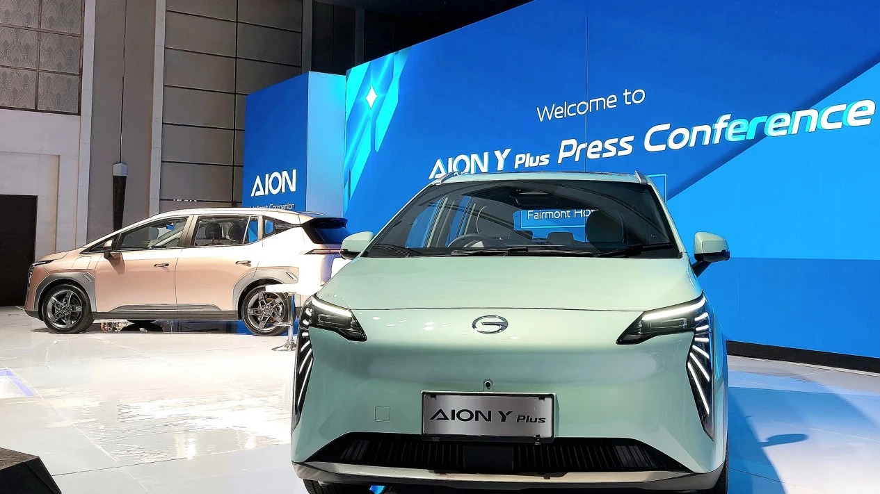 Mobil listrik asal China Aion Y Plus resmi masuk Indonesia