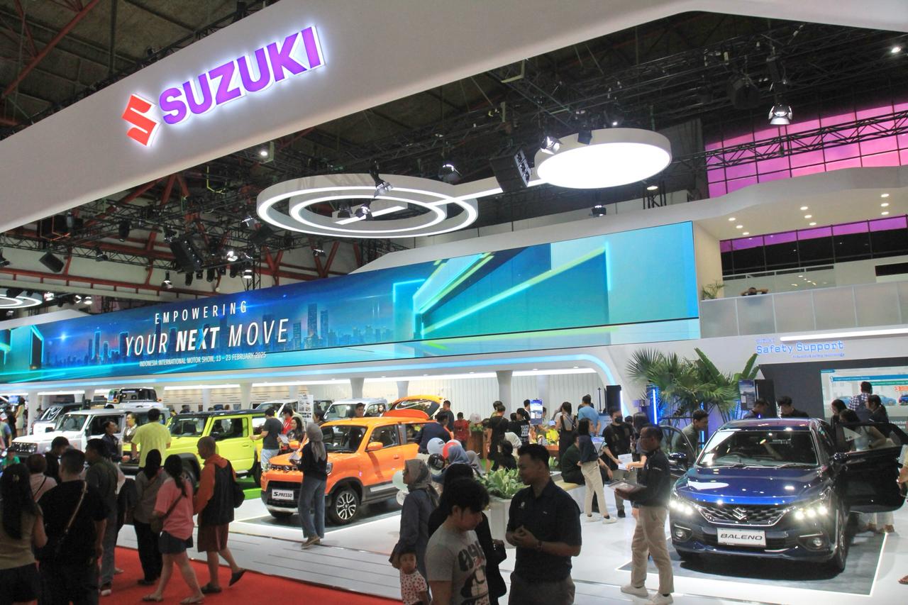 Sepanjang pameran IIMS 2025, Suzuki sukses jual hampir 1.700 unit