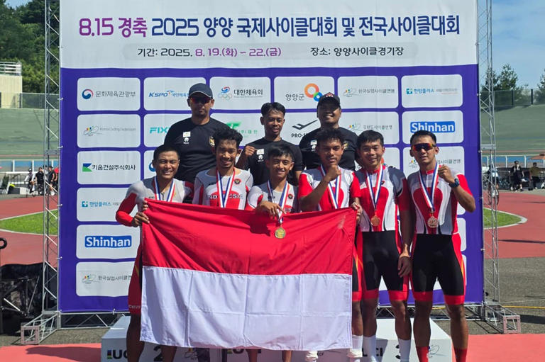 Tim Para-Balap Indonesia Raih 9 Media di Ajang Korea Para-cycling Track Cup 2025