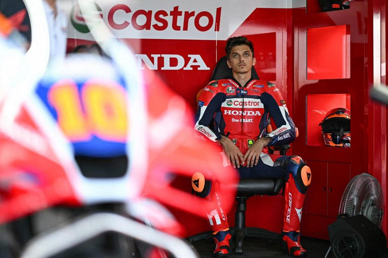 Ada Progres Bersama RC213V, Luca Marini Tetap Bela Tim Honda HRC Castrol Hingga 2026