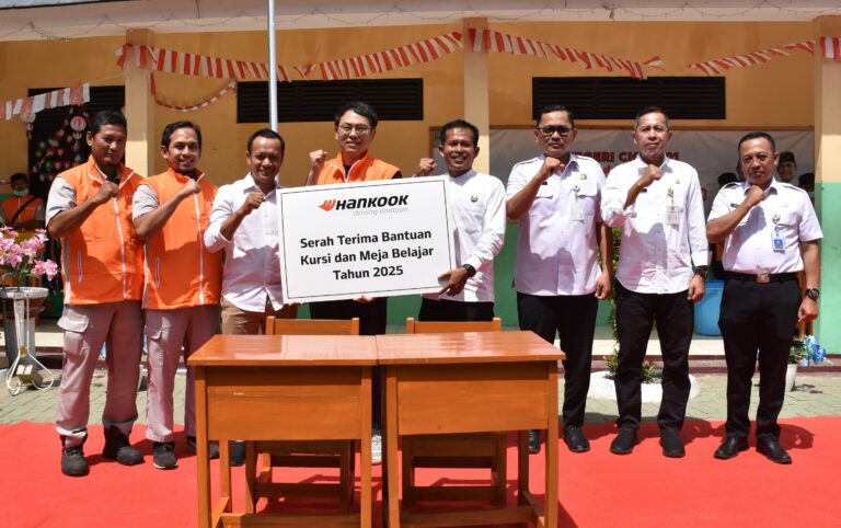 Hankook Tire Indonesia Bantu Fasilitas Sekolah dan Paket MBG di Kabupaten Bekasi
