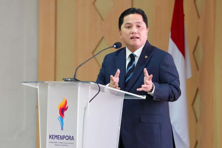 Menpora Erick : Dana yang Tersedia untuk SEA Games 2025 di Thailand Baru Senilai Rp10 Miliar
